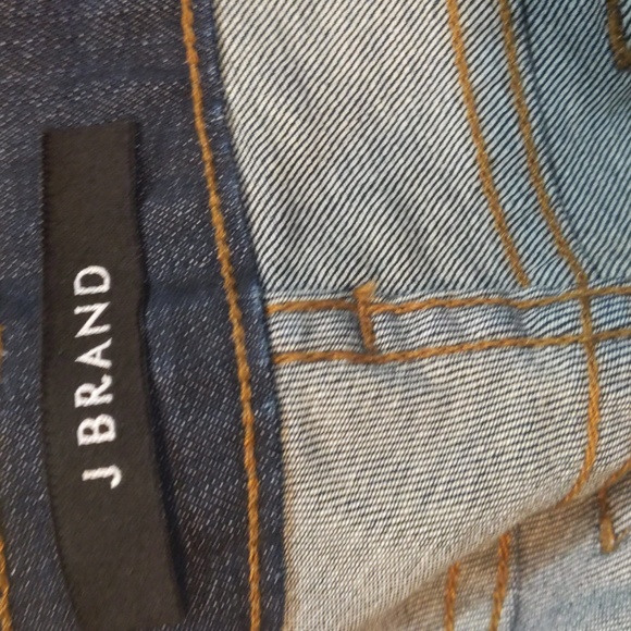 J Brand "Cigarette Leg" straight jeans style #814C032 pure darkwash 31x34.5L - Picture 11 of 13